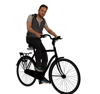 骑自行车的人精细人物模型 (8)